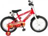 Disney Jongensfiets Cars 16 Inch 25, 4 Cm Jongens Knijprem Rood online kopen