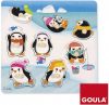 Goula Noppenpuzzel Pinguïns 8 Stukjes online kopen
