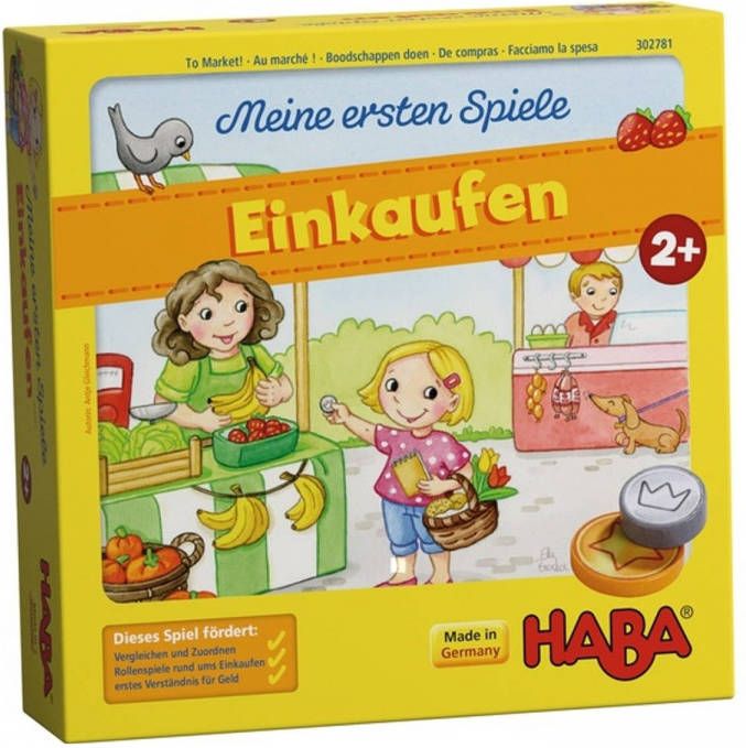 Haba Spel Mijn eerste spellen Boodschappen doen Made in Germany online kopen