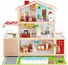 Hape Poppenhuis Poppenvilla inclusief poppenmeubels online kopen