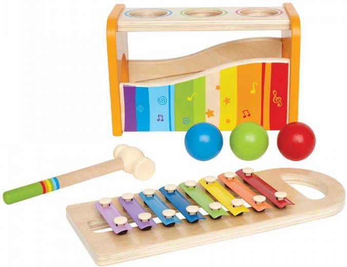 Hape Speelgoed muziekinstrument Xylofoon Spel voor xylofoon en hamer online kopen