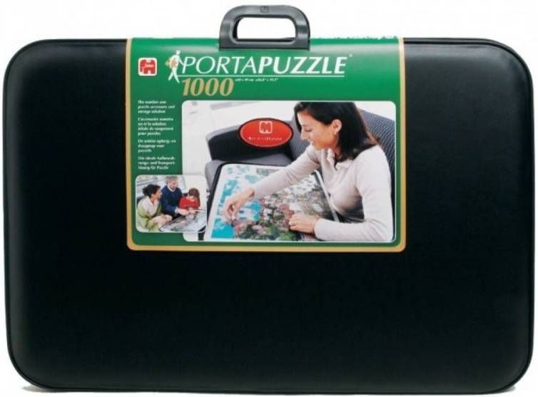 Jumbo Portapuzzle Deluxe puzzelmap tot 1000 stukjes Woodywoodtoys.nl