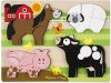 Melissa & Doug boerderijdieren houten vormenpuzzel 20 stukjes online kopen