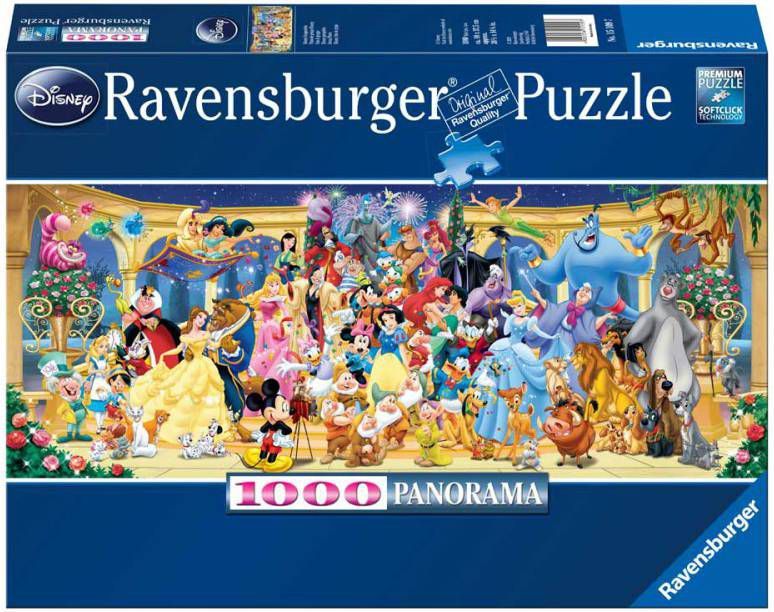 Ontvangst Taalkunde erectie Ravensburger Puzzel Disney Groepsfoto 1000 Stukjes - Woodywoodtoys.nl