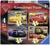 Ravensburger Puzzel Disney 4 in 1 Cars 3 Let's Race! 12 + 16 + 20 + 24 Stukjes online kopen