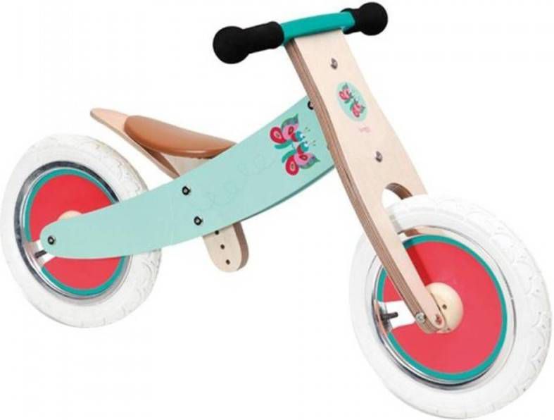 Scratch Balance Bike Loopfiets Met 2 Wielen 12 Inch Meisjes Turquoise online kopen