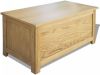 VidaXL Opbergkist 90x45x45 Cm Massief Eikenhout online kopen