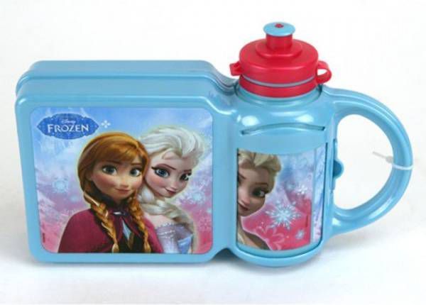Geleidbaarheid privacy ornament Disney Frozen Large Multi-Purpose Bottle + Lunchbox - Woodywoodtoys.nl
