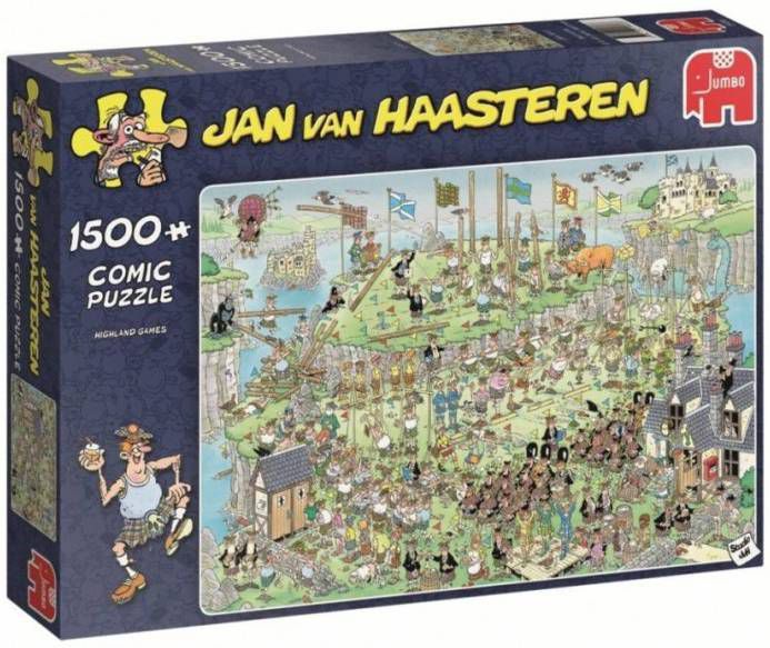 Jumbo Jan van Haasteren Highland Games legpuzzel 1500 stukjes online kopen