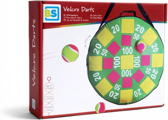 BS Toys Velcro Darts Multicolor 50 X 50 X 10 Cm 5 Stuks online kopen