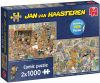 Jan van Haasteren Een dagje naar het museum excl. gift, 2 legpuzzel 1000 stukjes online kopen
