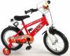 Disney Jongensfiets Cars 14 Inch 25 Cm Jongens Knijprem Rood online kopen