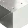 VidaXL Paalverbinding T vorm 91x91 mm gegalvaniseerd metaal online kopen