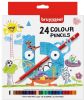 Bruynzeel Kids kleurpotloden, set van 24 stuks in geassorteerde kleuren online kopen
