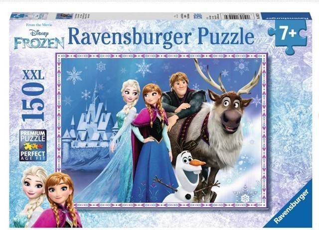 Tenslotte groet hoofd Ravensburger Disney Frozen puzzel Bij het kasteel XXL 150 stukjes -  Woodywoodtoys.nl