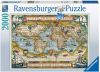 Ravensburger Puzzel De Wereld Rond, Wereldkaartpuzzel 2000 Stukjes online kopen
