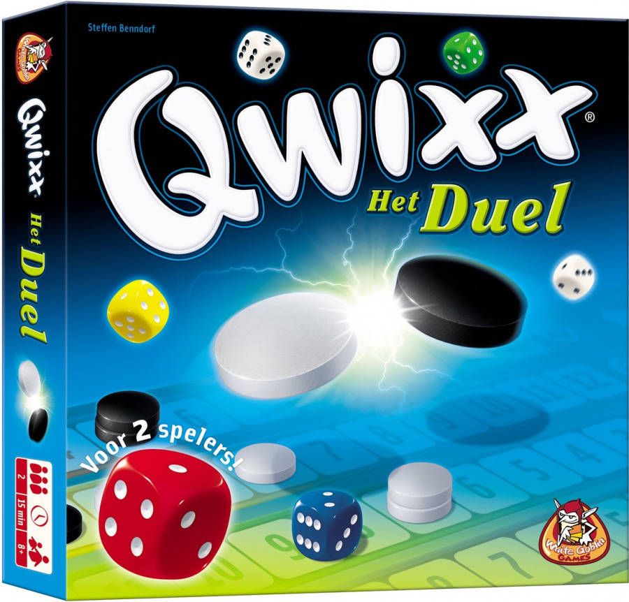 White Goblin Games Qwixx Het Duel dobbelspel online kopen