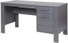 Woood Dennis Buro Grenen Steel Grey Geborsteld [Fsc] online kopen