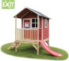 EXIT Toys Exit Speelhuis Loft 300 Met Glijbaan Rood online kopen
