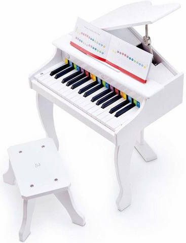 Hape Speelgoed muziekinstrument Luxe vleugel, wit online kopen
