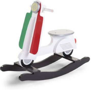 Childhome hobbelfiguur Italiaanse scooter 69 cm wit online kopen
