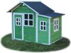 EXIT TOYS EXIT Loft 150 houten speelhuis groen online kopen