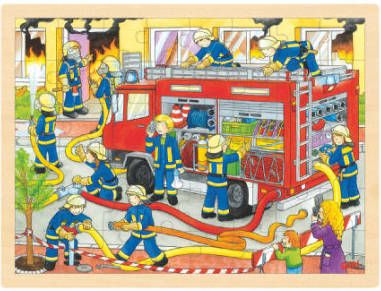 Goki Puzzel Brandbestrijding 48 delig online kopen