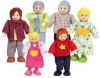 Hape Stoffen pop Poppenfamilie(set, 6 delig ) online kopen