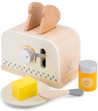 New Classic Toys ® Kinder toaster Bon Appetit toaster met accessoires, crème online kopen