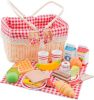 New Classic Toys ® Speellevensmiddelen Bon Appetit snijset picknickmand(27 delig ) online kopen