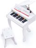 Hape Speelgoed muziekinstrument Luxe vleugel, wit online kopen