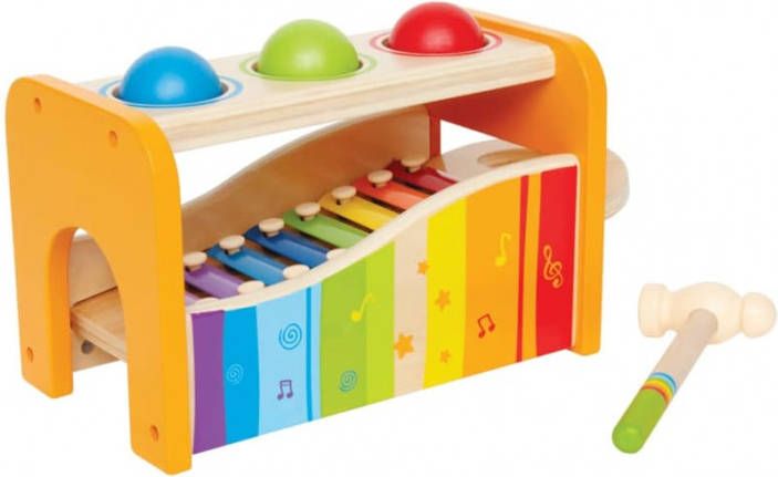 Hape Speelgoed muziekinstrument Xylofoon Spel voor xylofoon en hamer online kopen