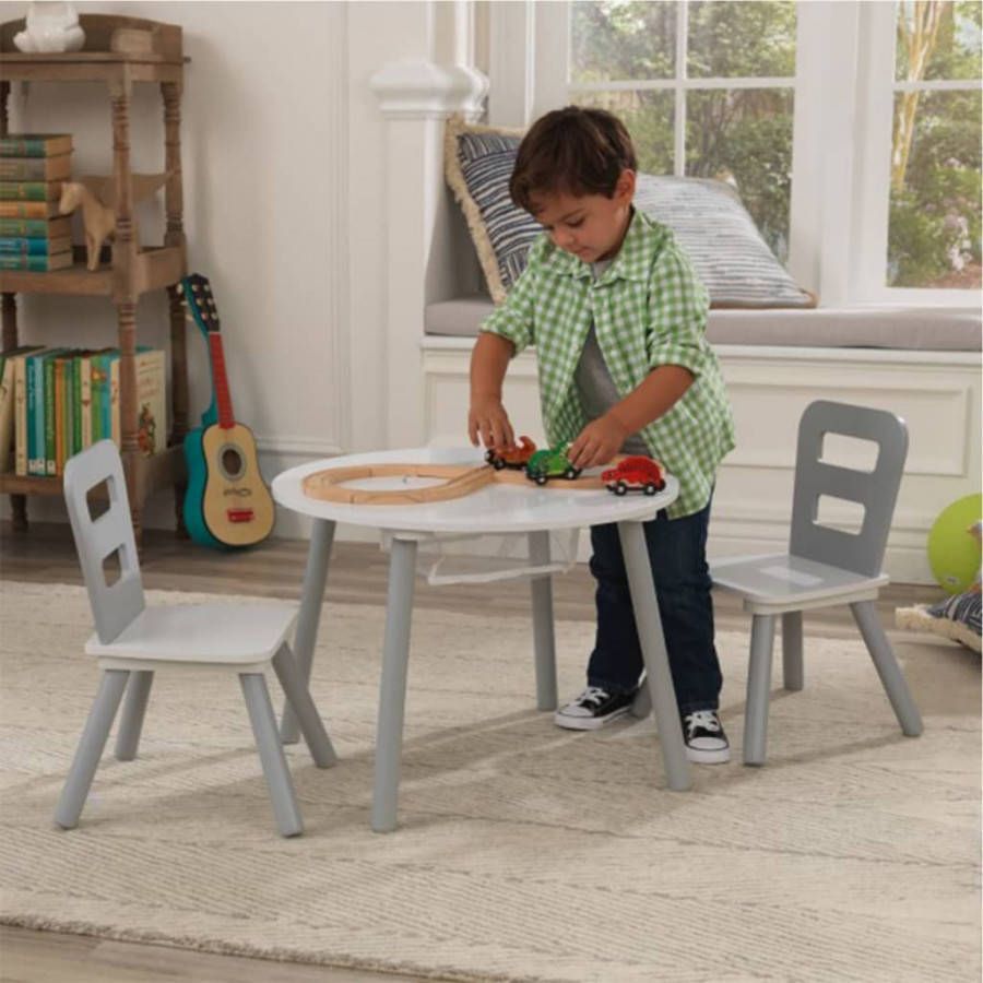 KidKraft ® Kinderzithoek Tafel met netmandje en 2 stoelen(3 delig ) online kopen