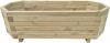 VIDAXL Plantenbak verhoogd 100x40x31 cm ge&#xEF, mpregneerd grenenhout online kopen