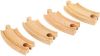BRIO Spoorwegen gebogen korte rails 90 mm(E1 ) online kopen