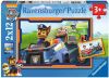 Ravensburger Puzzel Paw Patrol In Actie 2 X 12 Stukjes online kopen