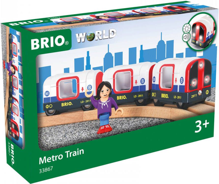 Brio &#xAE; Metro trein met licht en geluid 33867 online kopen