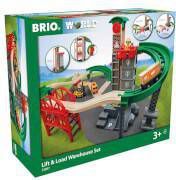 BRIO &#xAE, WORLD Magazijn set met lift 33887 online kopen